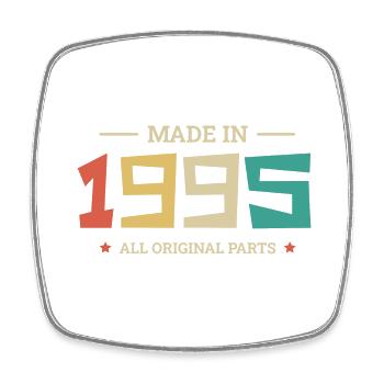 Legendary Since 1995 Original 1995 - Square fridge magnet - white - Front