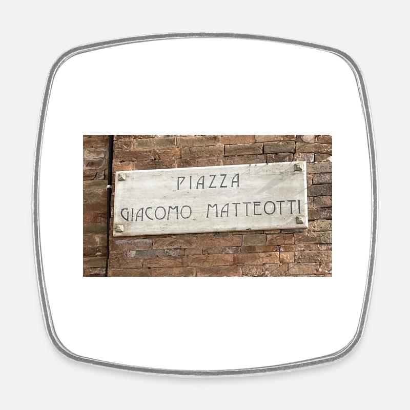 IMG 9593 - Square fridge magnet - white