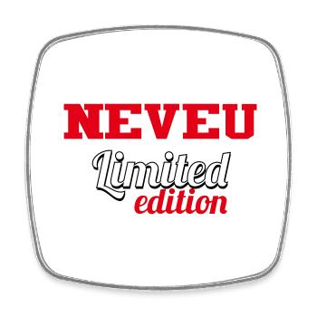NEVEU LIMITED EDITION - Magnet carré - blanc - Devant