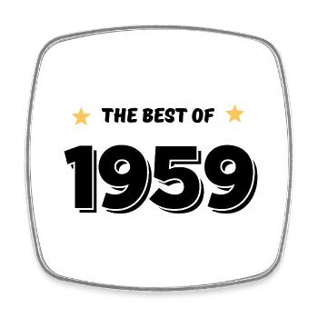 Best of 1959 - Square fridge magnet - white - Front