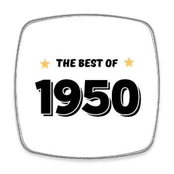 Best of 1950 - Square fridge magnet - white - Front