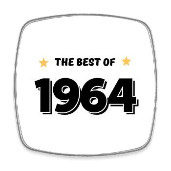 Best of 1964 - Magnet carré - blanc - Devant