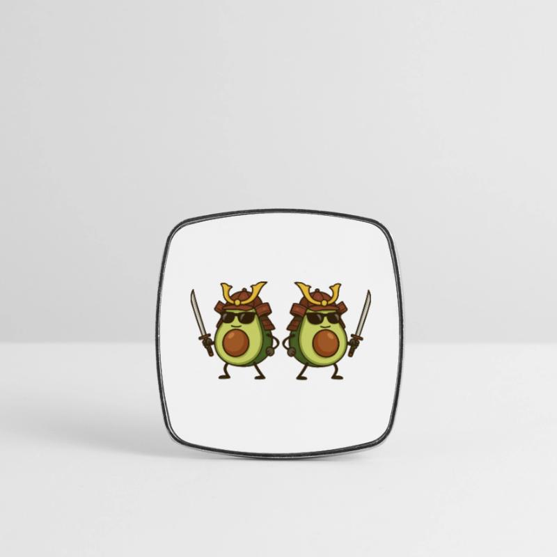 Avocat Samouraï 2 Magnet carré