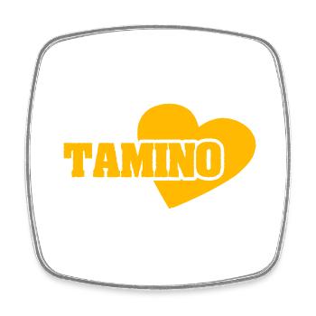 Cadeau pour Tamino - Magnet carré - blanc - Devant