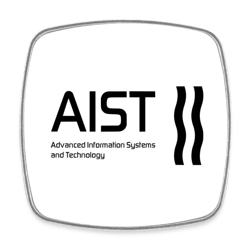 AIST Advanced Information Systems and Technology - Viereckiger Kühlschrankmagnet