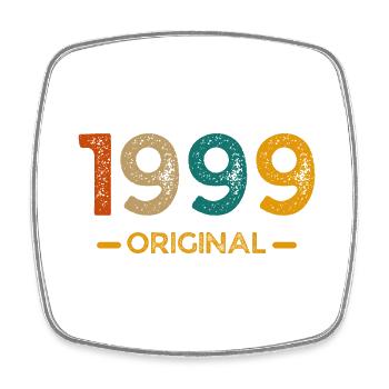 1999 original - Square fridge magnet - white - Front