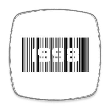 Year of birth Birthday Born In - Made in 1998 - Square fridge magnet - white - Front