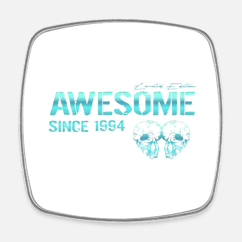 Awesome since 1994 Gift - Square fridge magnet - white