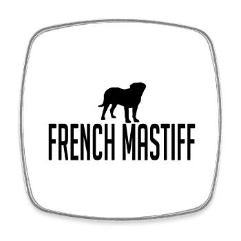 Français Mastiff Dog races Dogs Wilsigns - Magnet carré - blanc - Devant