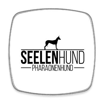 Pharaonenhund Seelenhund Hunde Hund Wilsigns - Viereckiger Kühlschrankmagnet - Weiß - Vorne