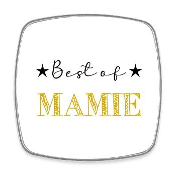 GRANNY. MOTHER's DAY. HAPPY BIRTHDAY GRANNY. I LOVE YOU - Square fridge magnet - white - Front