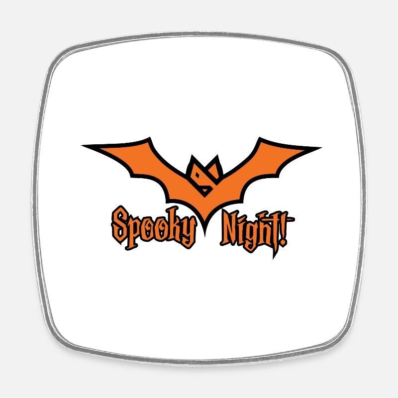 Gosages - Halloween Special - Square fridge magnet - white
