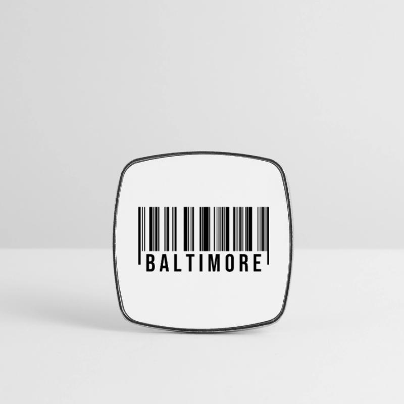 Code-barres Baltimore Magnet carré