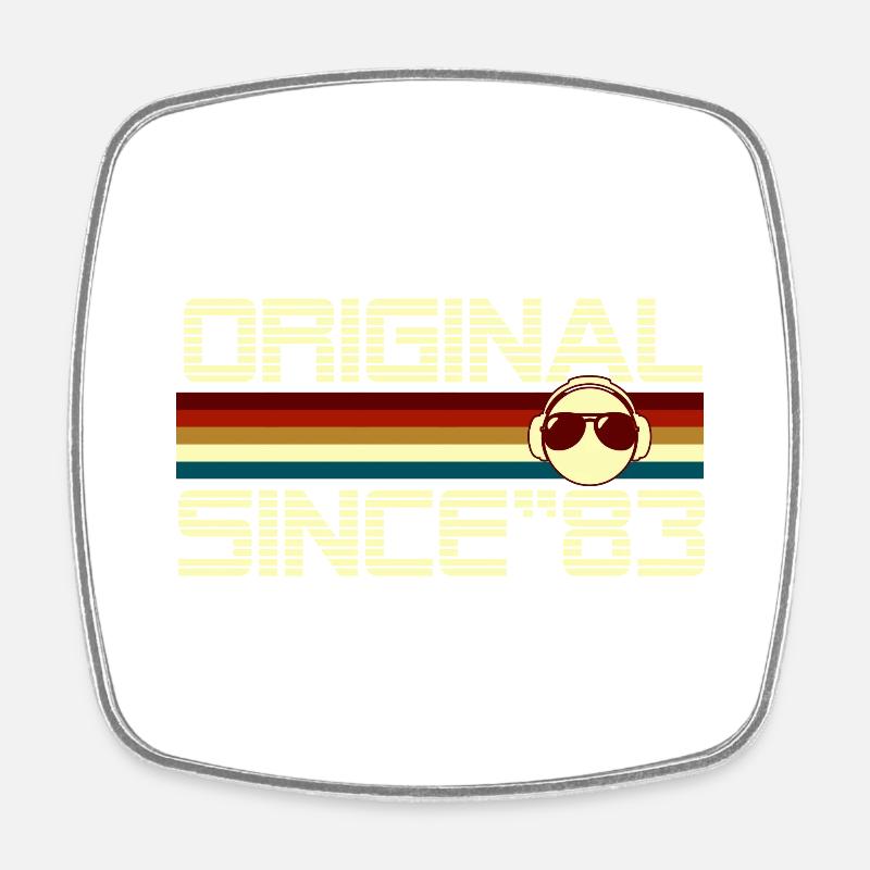 Since 83 - Magnet carré - blanc