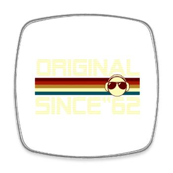 Since 62 - Magnet carré - blanc - Devant