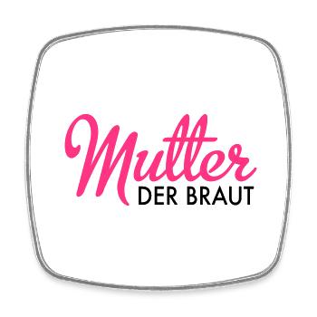Mother of the Bride - Square fridge magnet - white - Front