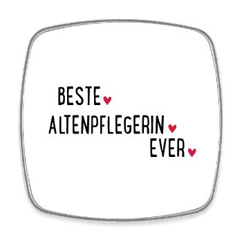 BESTE ALTENPFLEGERIN EVER - Viereckiger Kühlschrankmagnet - Weiß - Vorne