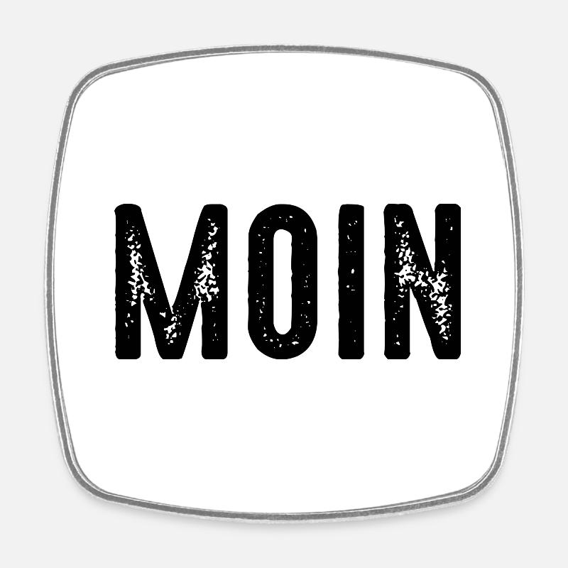MOIN - Magnet carré - blanc