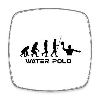 Wasserball Motiv Waterpolo Sport - Viereckiger Kühlschrankmagnet - Weiß - Vorne