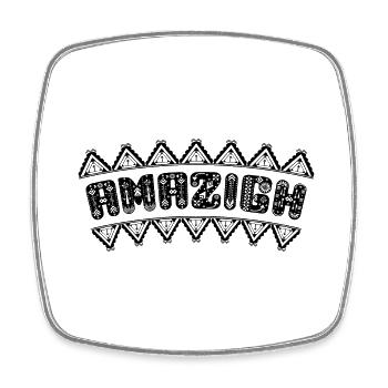 Amazigh - Magnet carré - blanc - Devant