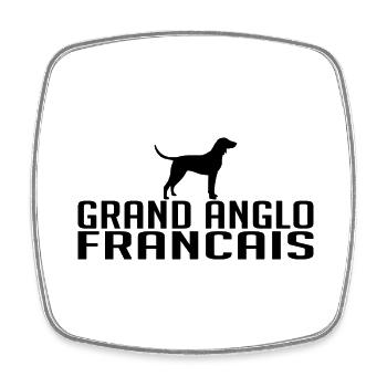 GRAND ANGLO FRANCAIS Dog breeds Dogs Wilsigns - Square fridge magnet - white - Front