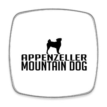 Appenzeller Mountain Dog Dog breeds Dogs Wilsigns - Square fridge magnet - white - Front