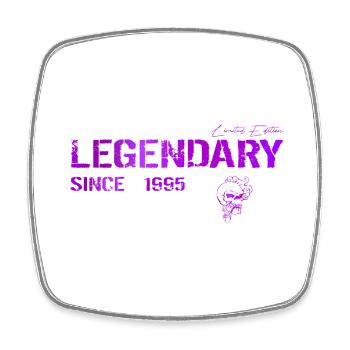 Legendary since 1995 Gift - Square fridge magnet - white - Front