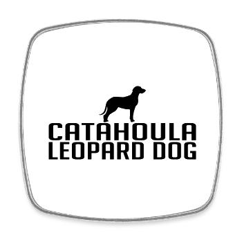 Catahoula Léopard Chien Race Chien Chiens Wilsigns - Magnet carré - blanc - Devant