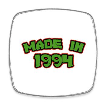 Made in 1994 - Square fridge magnet - white - Front
