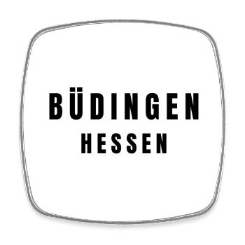 Bautzen, Saxe - Magnet carré - blanc - Devant