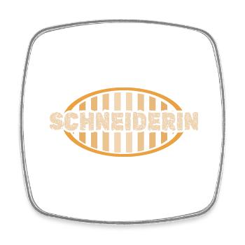 Gift for seamstress - Square fridge magnet - white - Front