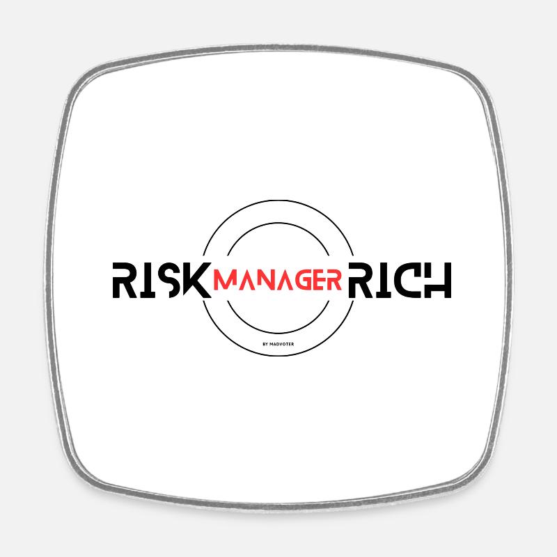 GESTIONNAIRE DE RISQUES 3 - Magnet carré - blanc