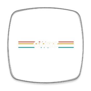 Caysie as a woman's name - Square fridge magnet - white - Front