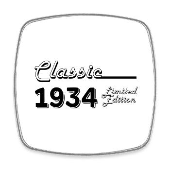 Classic 1934 édition limitée - Magnet carré - blanc - Devant