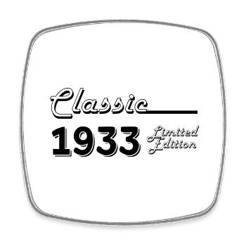 Classic 1933 édition limitée - Magnet carré - blanc - Devant
