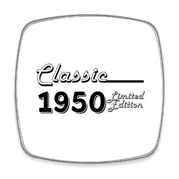 Classic 1950 édition limitée - Magnet carré - blanc - Devant