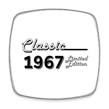 Classic 1967 édition limitée - Magnet carré - blanc - Devant