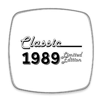 Classic 1989 édition limitée - Magnet carré - blanc - Devant