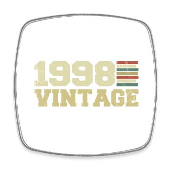 1998 Birthday Gift 1998 Vintage 1998 Gift - Square fridge magnet - white - Front