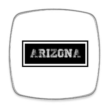 Arizona - Square fridge magnet - white - Front
