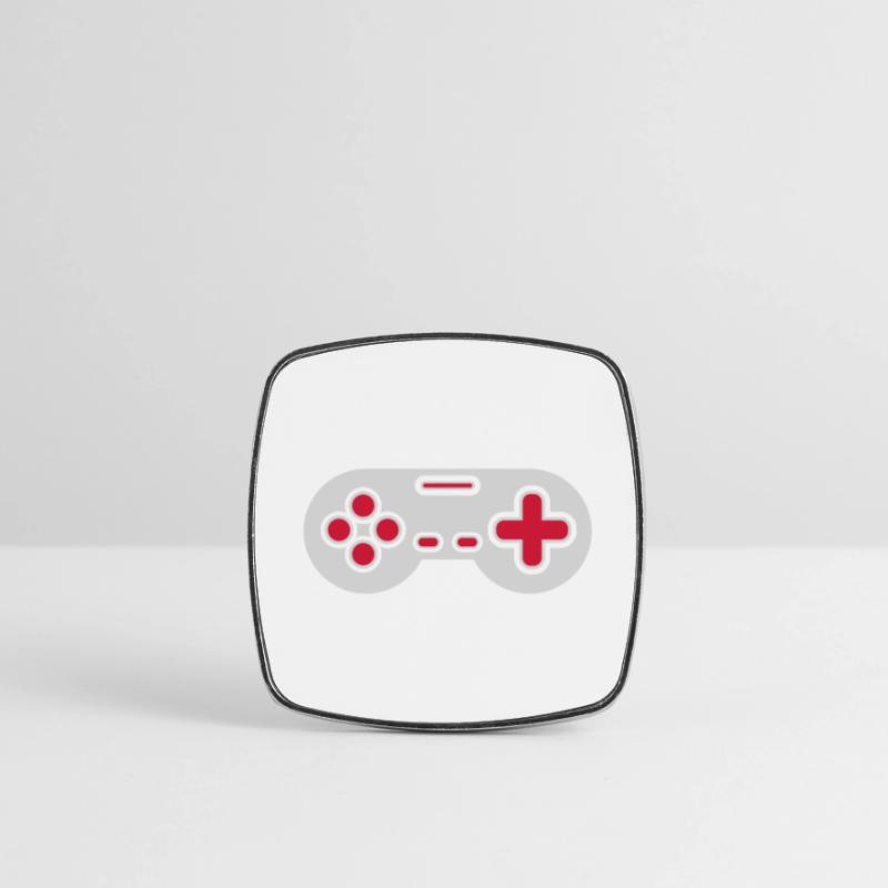 Design Retro Gamer Controller Square fridge magnet