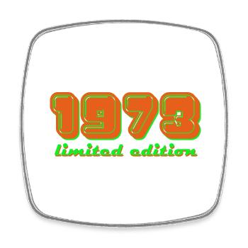 1973 - limited edition - Square fridge magnet - white - Front
