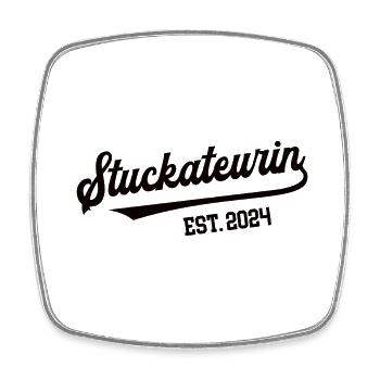Stuckateurin 2024 Beruf Stukkateurin Maurerin - Viereckiger Kühlschrankmagnet - Weiß - Vorne