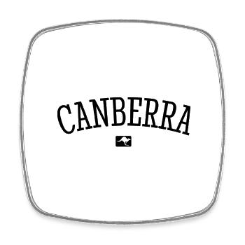 Canberra Australia Down Under Känguru Koala - Viereckiger Kühlschrankmagnet - Weiß - Vorne