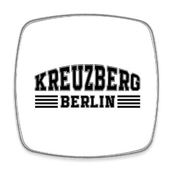 berlin kreuzberg - Viereckiger Kühlschrankmagnet - Weiß - Vorne