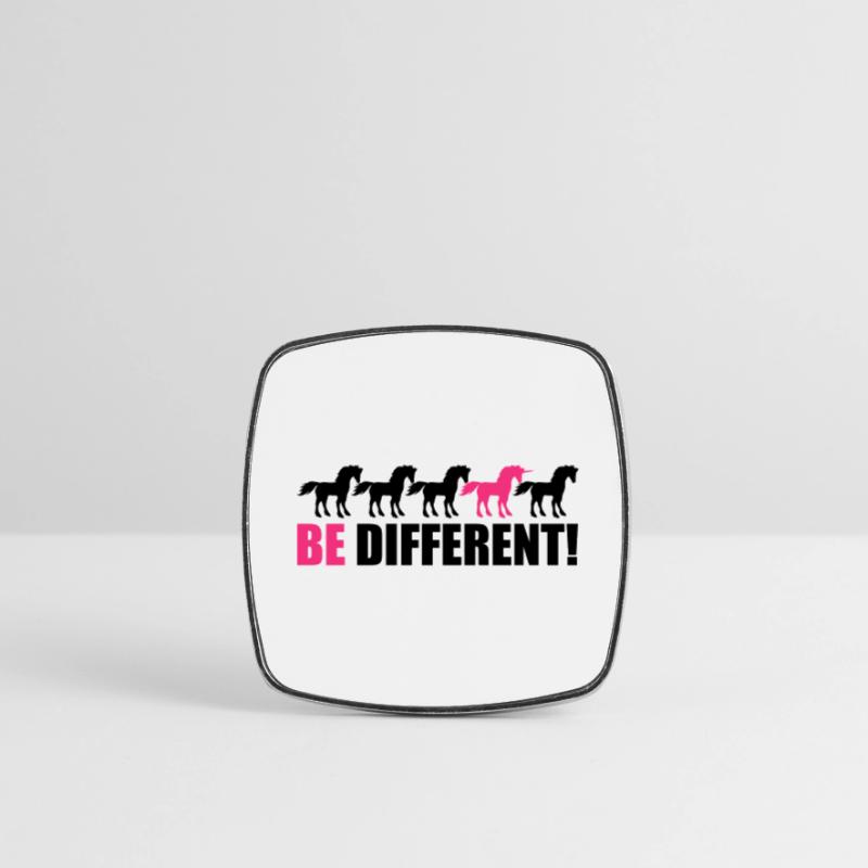 série soit différente licorne conception de modèle Magnet carré