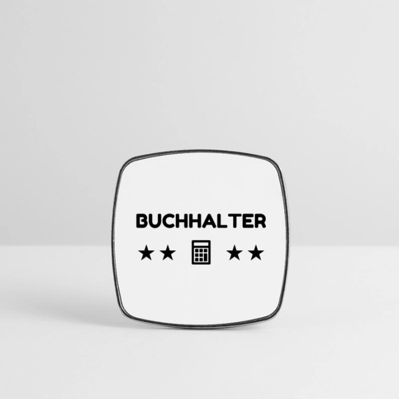 Accountant Accounting Buchhalter Comptable Compta Square fridge magnet