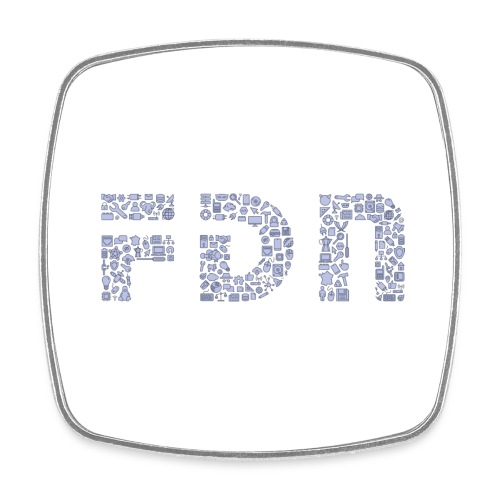 Logo French Data Network picto - Magnet carré
