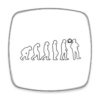 Ramoneur Essen Sweeper Evolution Ramoneur - Magnet carré - blanc - Devant