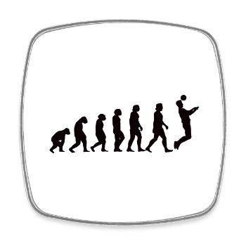 Football Coach Football Coach Football Players Footballers - Square fridge magnet - white - Front